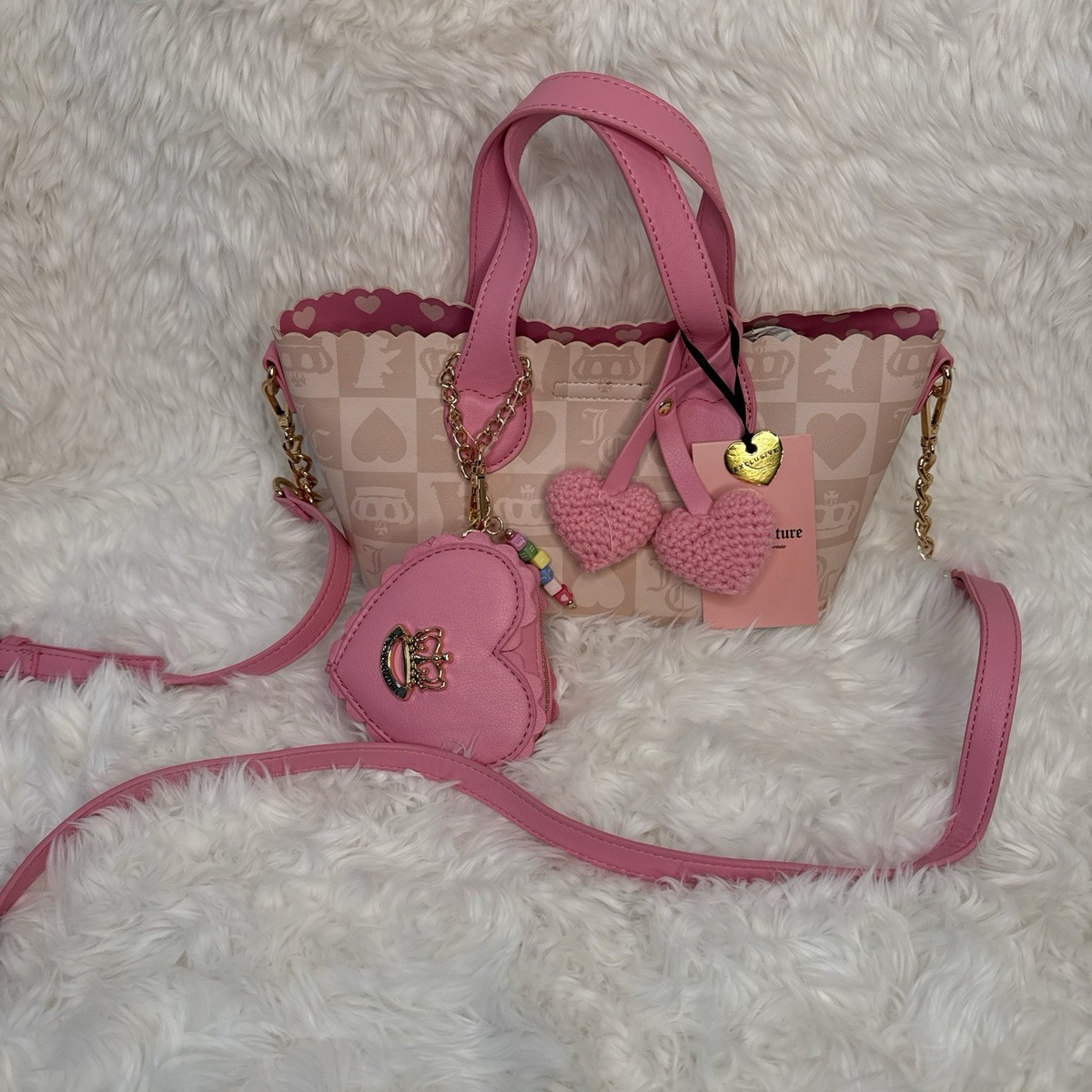 Juicy Couture Sweet Break Time Mini Bag- Color Sandstone 💕 | eBay