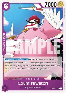 Count Niwatori OP08-071 Two Legends Common One Piece TCG