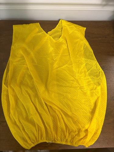 Lotto Gilet Allenamento SKLZ Adulti Mesh Pinnies - 11 Rosso e 5 Giallo - Set di 16 - Foto 7 di 8