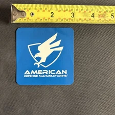 American Defense Manufacturing ADM Tactical Gun Sticker Decal New Lot #6
