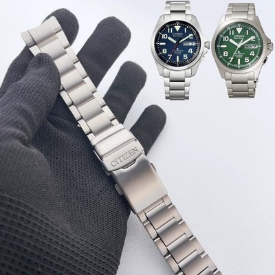 CITIZEN PMD56-2951/2952 AT6080-53L Original Titanium Alloy Watch Strap Bracelet
