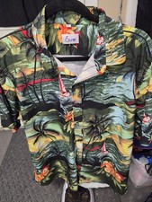 Mens Tropical Hawaiian Shirt Xl