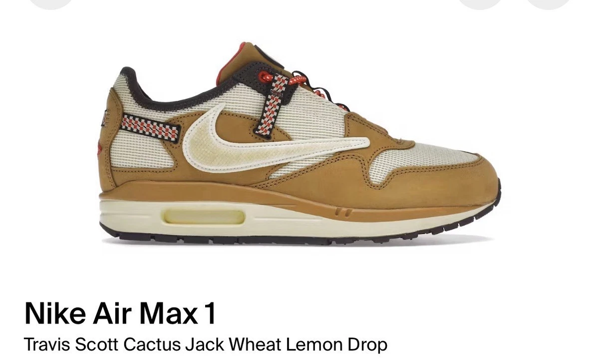 Nike Air Max 1 x Travis Scott Low Wheat for Sale | Authenticity