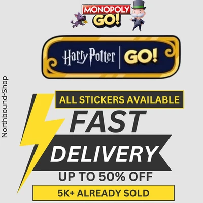 Monopoly Sticker Go 1⭐- 6⭐ (All Stickers Available) CHEAPEST🔥SUPER FAST⚡24/7💬