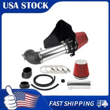 Cold Air Intake Filter Kit with Heat Shield For 06-08 Dodge Charger 5.7L Red