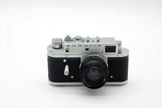 Zorki 4 35mm Rangefinder Camera Jupiter 8 50mm f/2 USSR Soviet WORKING Case