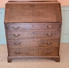 Antique Georgian Oak Bureau