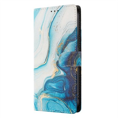 Bemaltes Muster Wallet Stand Flip Cover für iPhone 17 Pro 17 16 13 14 15 12 11