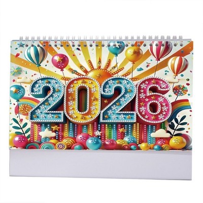 Twenty twenty six Recyclable DIY Stone Painting Calendar Additional Paper Plan
