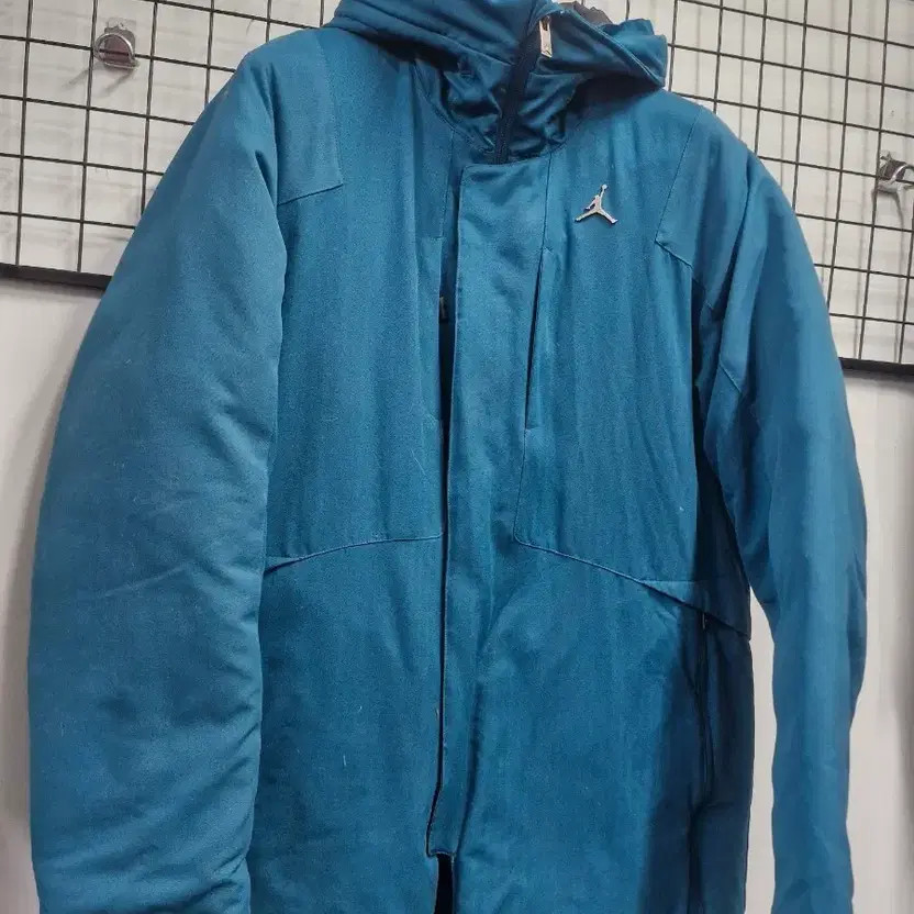 Nike Jordan Down Puffer Jacket 100L Teal thumbnail 7