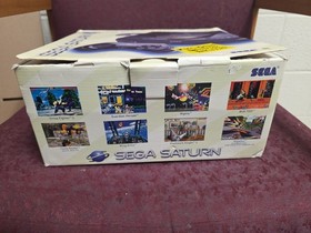 Sega Saturn Console Complete In Box CIB Smoke Free W/OEM Controller & Manual