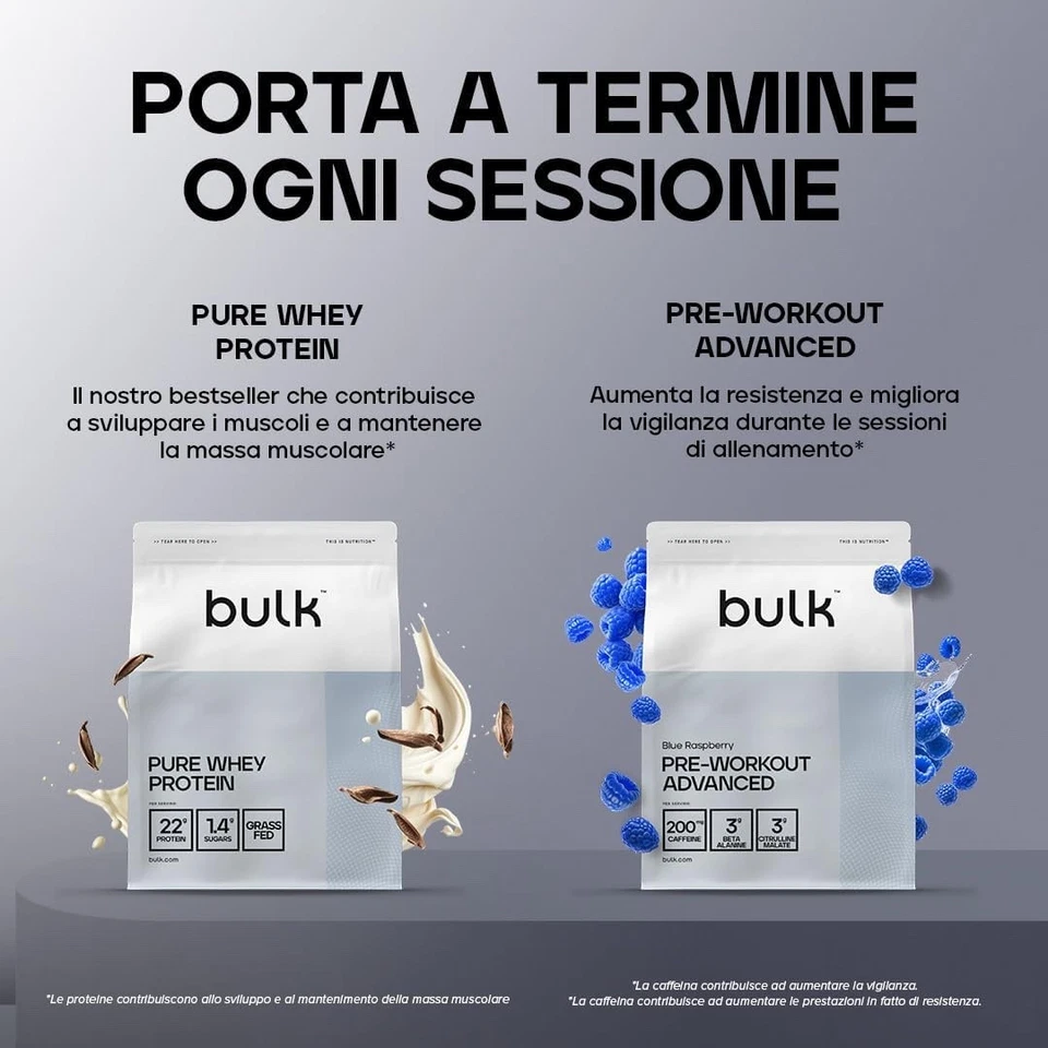 Bulk Creatina Monoidrato 1kg | 294 Porzioni | Micronizzata Pura | Senza Aroma - Immagine 4 di 4