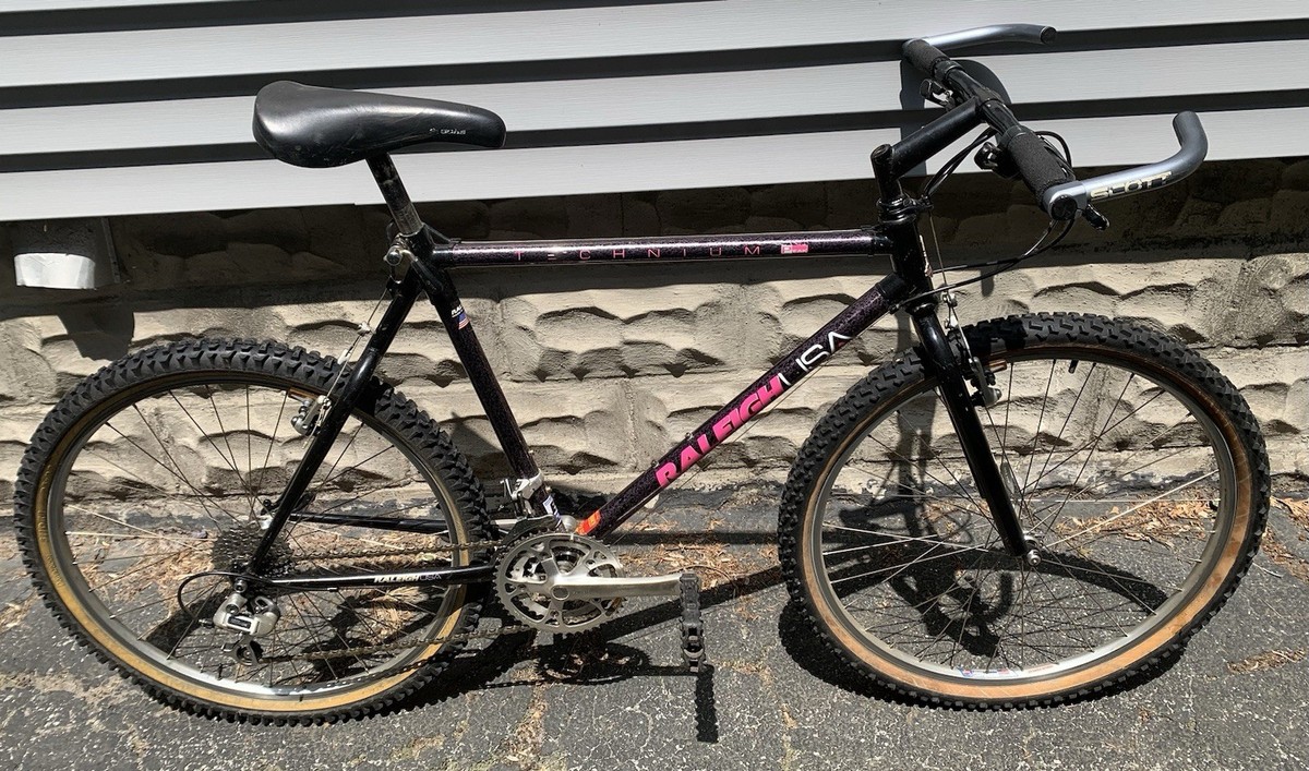 1991 RALEIGH USA Technium PEAK 19.5” Mountain Bike Tange Big