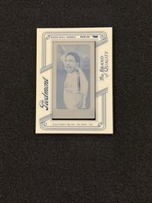 2010 Topps -206 Andre Dawson #148  Expos Cyan Printing Plate Mini Frame