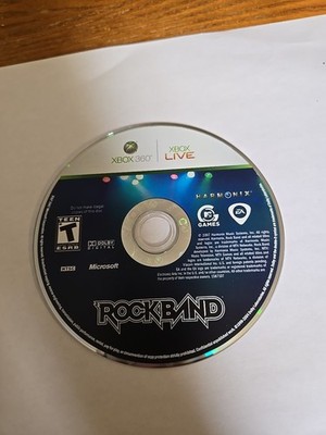 Microsoft Xbox 360 Disc Only TESTED Rock Band