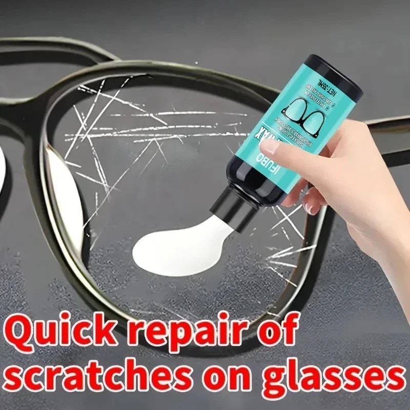 Eyeglass Scratch Repair Cream Lens & Frame Polish Buffing All Glasses