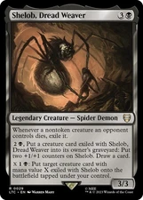 1x Shelob, Dread Weaver - Commander: The Lord of The Rings  - NM