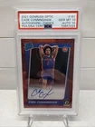 2021 Donruss Optic Choice Prizm CADE CUNNINGHAM RC Rated Rookie Auto SSP PSA 10