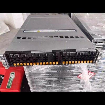 Supermicro 2029BT-HNTR Server 24X2.5'' 8x 6152 CPU 4X Node 1024G RAM 4x960 NVME
