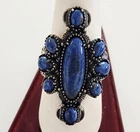 STERLING & Colorado LAPIS Carolyn Pollack American West Sterling Silver Ring