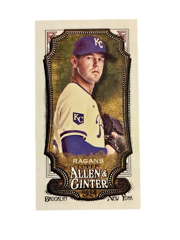 Topps 2024 Allen & Ginter Cole Ragans Kansas City Royals #95 A&G back mini