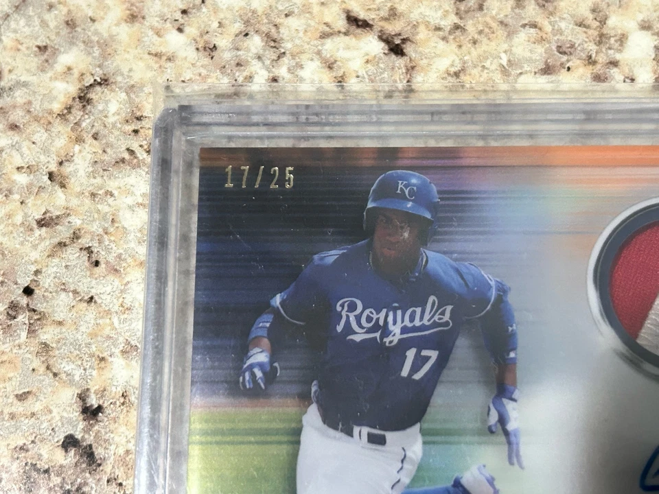 2019 Bowman Chrome Seuly Matias Rookie Auto Jersey Patch # 17 Of 25 Jersey #! - Image 2 of 3