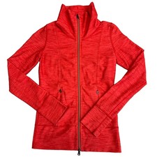 Lululemon Women s Sz 2 Define Jacket Vintage with Gold/Brass Hardware Rare Red