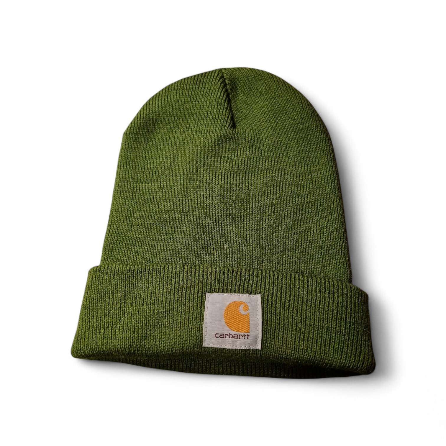 CARHARTT Authentic A18 Watch Hat, Cap, Arbor Green One Size, Knit Beanie