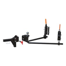 Curt 17510 Weight Dist Hitch Round Bar Fits 2 Receiver 8000-10000 Lb Gtw
