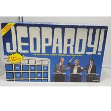 Jeopardy Board Game Pressman 1986, 2nd Edition, Vintage 100% COMPLETE