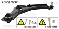AußEn Triscan 8500 25585 Lenker, RadaufhäNgung FüR Renault