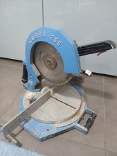 Sega Troncatrice Elettrica Professionale Vintage Pegic 3000 Giri 230V Cobra 250