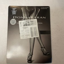 Donna Karan Hosiery The Signature Collection Ultra Sheer Restore Tech Sz M Nude