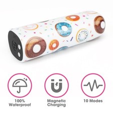 DONUT MASSAGER  Mini Vibrator, G-Punkt Stimulator, 10 Funktionen Analvibrator