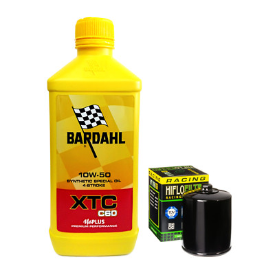 KIT/TAGLIANDO MOTO Guzzi V35/V65/Ntx/350/650 Bardahl Xtm Synt 15W50 Filtro Olio EUR 33,11 - Foto 10