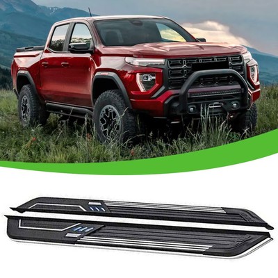 Fixed Side Step Nerf Bar Running Board Platform Fits For GMC Canyon 2023-2025