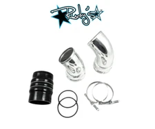 Rudy's Cold-Side Intercooler Pipe Boot Kit For 06–10 6.6L Duramax LBZ LMM Diesel