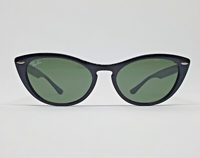 Ray Ban 4314-N 4314N 4314 601/31 54 Damen 0rb4314n Sonnenbrille, Schwarz (Black)