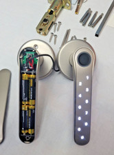 Fingerprint Smart Door Lock Biometric Door Lock Handle APP Control key OPENBox