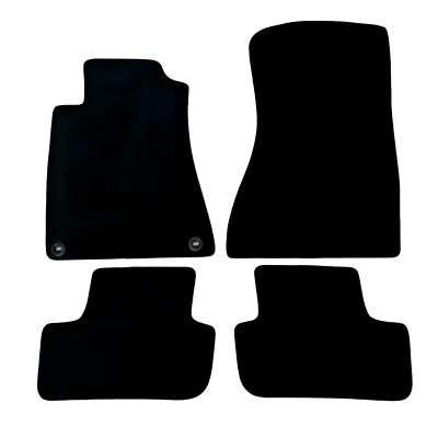 Velour Car Floor Mats For Lexus IS XE20 Waterproof Black Carpet Rugs Auto Liners