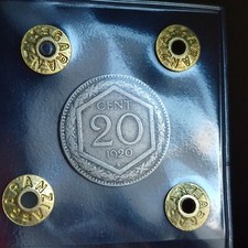 Moneta Non Comune Da Collezione 20 Cent Esagono 1920 Roma Garantita Lotto 286 