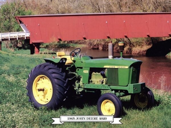 1965 John Deere Model 4020 Tractor Metal Sign: 12x16" & Ships Free | eBay