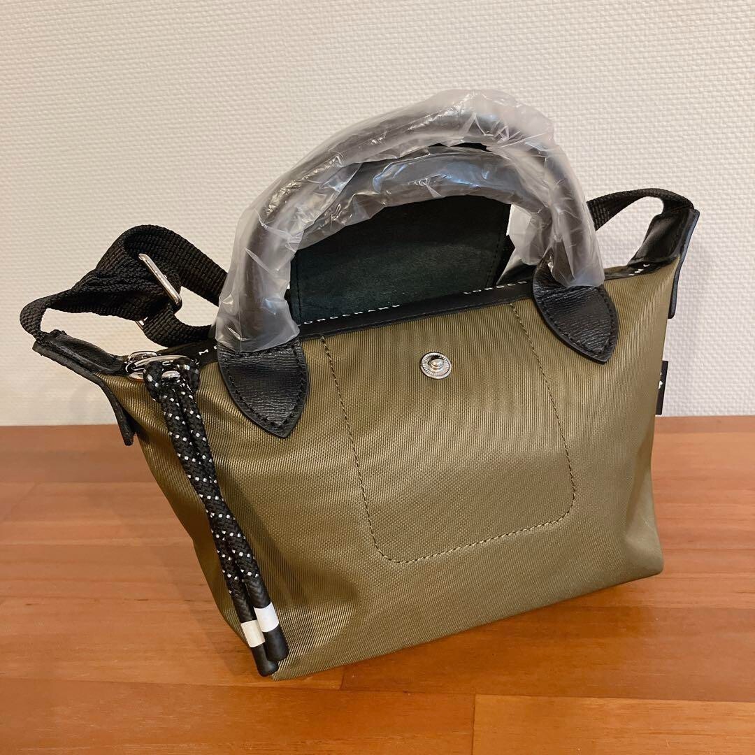 Longchamp Le Pliage Energie Khaki XS Top Handle free