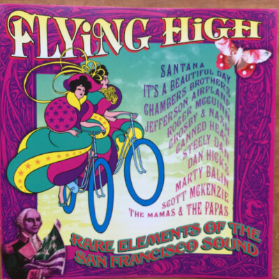 FLYING HIGH  Rare Elements Of The San Francisco Sound ~2003 UK 16-track CD album