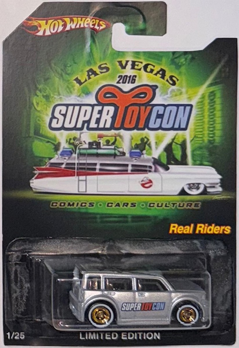 Silver Scion Xb Custom Hot Wheels 2016 Vegas Convention w/RR