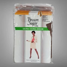 5 Pack Leggs Medium/Tall Bronze Brown Sugar Ultra Sheer Womens Nylons Pantyhose
