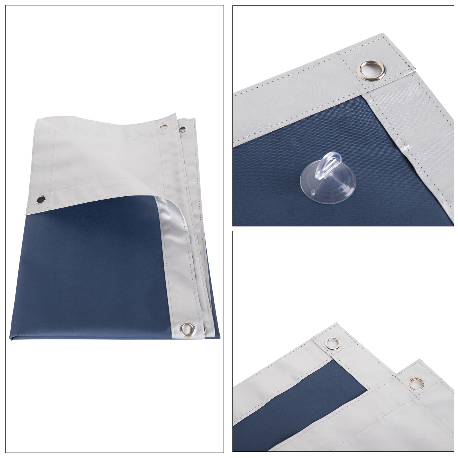 Dachfensterrollo ohne Bohren Sonnenschutz UV Schutz Thermo Rollo mit