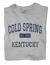 Cold Spring Kentucky KY T-Shirt EST