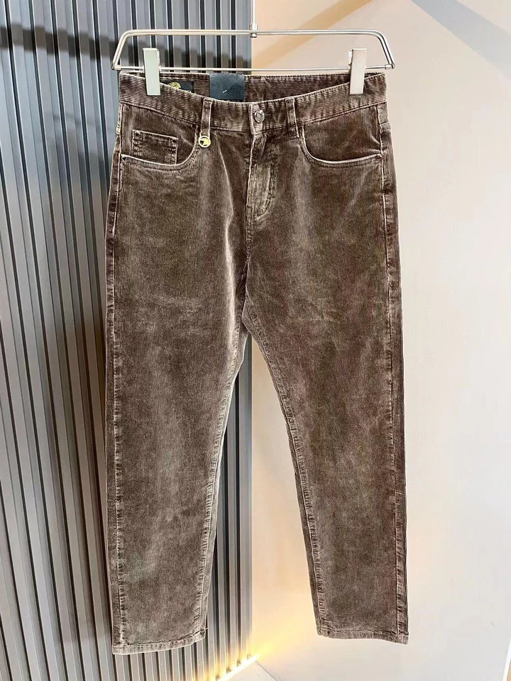 Ste*fano ric*ci Pantalones elásticos rectos para hombre Foto 4 de 4