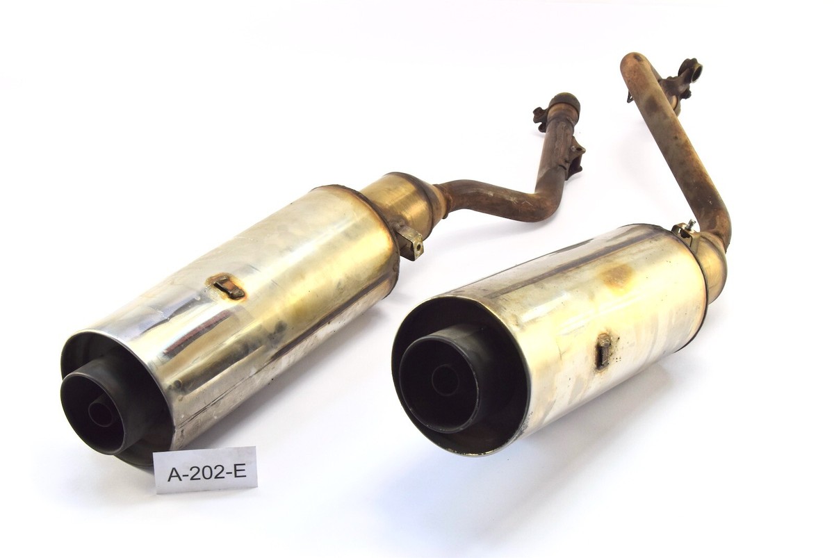 小物 Vintage Decadent muffler Vintage Kawasaki KZ 750 Stainless Steel Supertrapp Exhaust